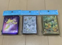 ポケモンカード デッキシールド64枚入り　3種