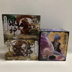 呪術廻戦 五条悟 ＆風神雷神フィギュア
