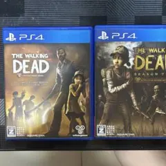 ウォーキングデッド PS4ソフト 2本セット