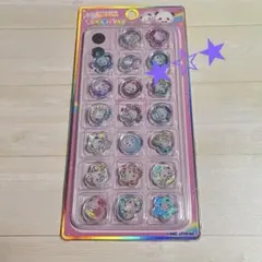 ★ もちもちぱんだ　おはじきシール　　キラコロ