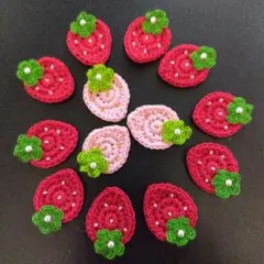 いちごのモチーフ