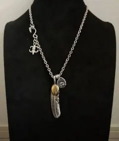 GW直前 春SALE】 全金フェザーネックレス フェザー - メルカリ