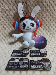 ラルク　L'Arc~en~Ciel　ルシエルちゃんグッズ ラルク L'Arc〜en〜Ciel マスコットぬいぐるみ ルシエルちゃん