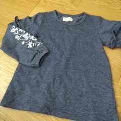 刺繍入り長袖カットソー