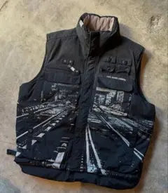 希少❗️RASSVET ピンク・黒 デニムベスト 美品 ラスベット - メルカリ