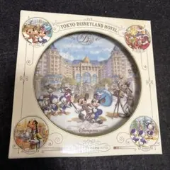 未使用に近い　東京ディズニーランドホテル プレート　スタンド付　美品