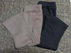 はとぽ様 フタフタ DAILY LINE フレアパンツ 2色セット