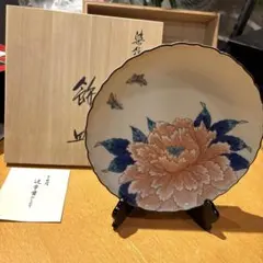 有田焼の名工　十四代 辻常陸　染錦舞蝶牡丹文飾皿　宮内庁御用達　直径27.5㎝ 2026年最新】辻常陸の人気アイテム - メルカリ