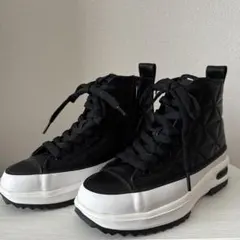 REPLAY ハイカットスニーカー ブラック/ホワイト