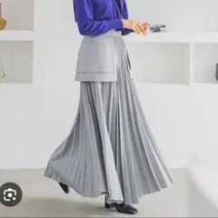 LAUTREAMONT ロートレアモン ポケットプリーツスカート 38 Мサイズ