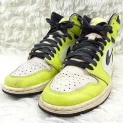 希少カラー 27㎝◎NIKE ナイキ AIR JORDAN 1 HIGH 蛍光色