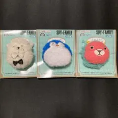 スパイファミリー　ふわふわ前髪クリップ　　　　　全3種セット