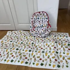 カルビー　景品　子供用リュック　レジャーシート