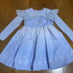 【新品未使用】エルサ　ワンピース　120 長袖　しまむら　ディズニー