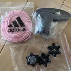 adidas 靴紐　ゴルフシューズ　スパイク　メンテナンス用品