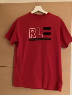 ポロジーンズ　tシャツ赤　Mサイズ