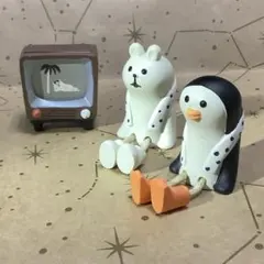 コンコンブル【ひとやすみペンギン＆シロクマ＋テレビ】3個セット 匿名送料込み！