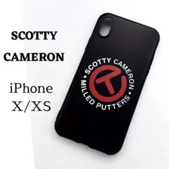新品　スコッティキャメロン　iPhoneX　XS　ケース　黒　ブラック　パター