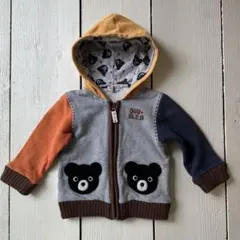 DOUBLE.B クマポケット トレーナー