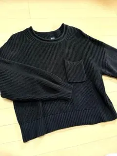 GAP 黒 Lサイズ ニットセーター