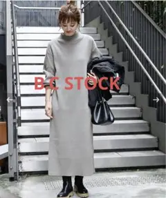 spick and span ハイネックロングワンピース