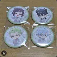 ツイステ　缶バッジ　プラチナパーティー　ディアソムニア