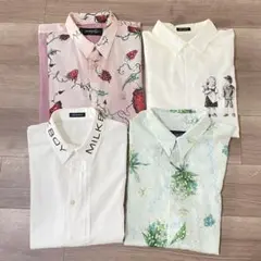 MILKBOY シャツ4点セット