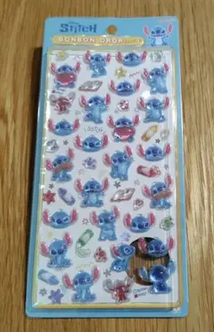 【正規品】　ボンボンドロップシール ディズニー 第2弾 スティッチらくがき