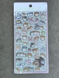 ボンボンドロップシール モルモット＆ウサギ