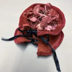 CA4LAトーク帽 ファシネーター カクテルハット 花 リボン レザー 上品