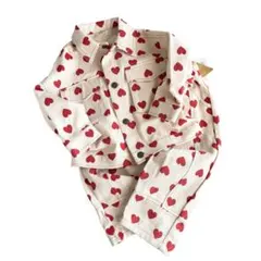 マイリトルワンダー くぜんくん コラボ ハート ジャケット パンツ 95cm