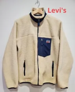 Levi’s リーバイス ボアフリースブルゾン M アイボリー