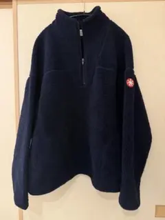 C.E フリースジップ　フーディー　Lサイズ　cavempt C.E（シーイー） パーカー cavempt SOLID LOOSE ZIP HOODY メンズ