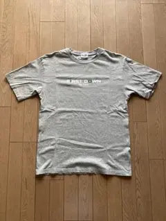 FIRST DOWN グレー Tシャツ