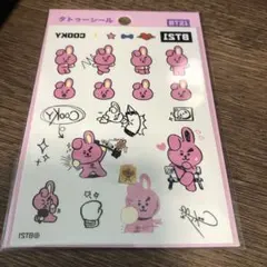 BT21 タトゥーシール COOKY ジョングク JUNGKOOK
