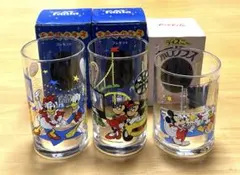 【新品未使用】ディズニーホログラス×48個　コカコーラノベルティ　非売品　レトロ コカ・コーラノベルティグラス ディズニー ミッキーマウス