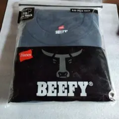 Hanes BEEFY Rib Crew Neck Tシャツ XLのサムネイル