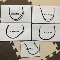シャネル ショップ袋5枚セット