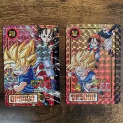 154 孫悟空 リバースプリズム 台紙付き ドラゴンボールカードダス