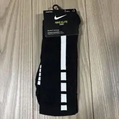 NIKE ELITE バスケットボールソックス XLサイズ ブラック/ホワイト