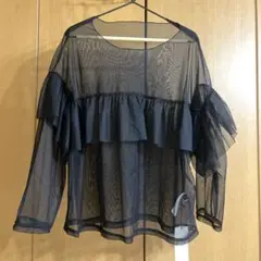 【新品未使用】シースルー トップス