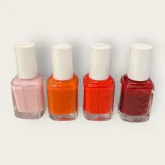 エッシー essie 4色セット ネイルエナメル マニキュア ネイル オレンジ