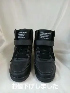 MURDO BY MARC JACOBS ブラックハイカットスニーカー