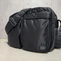 PORTER タンカー ショルダーバッグ XL A4収納 2層 拡張 美品