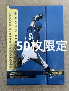 50枚限定 MLB TOPPSスタジアムクラブゴールドフォトプルーフ　イチロー