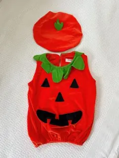 ハロウィンかぼちゃ コスチューム 90cm