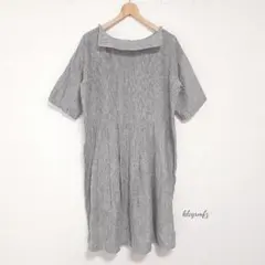 fog linen work ネストローブ 別注 セーラー ワンピース リネン