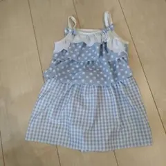 水着　ワンピース　110センチ　水色