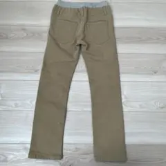 ベージュ ストレッチパンツ　140