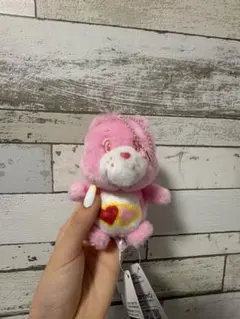 ケアベア お座りマスコット ピンク